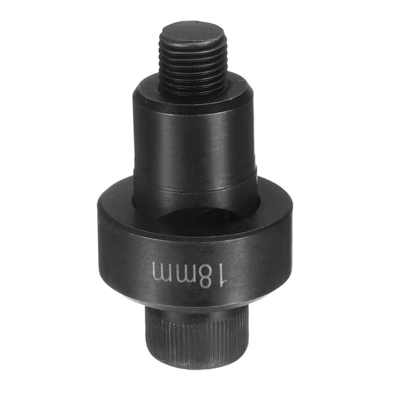 Sheet Metal Punch Hole Punch 18mm Bearing Steel Precise Cutting Manual Knockout Punch Kit for Metal Steel Plate Sink Stainless Steel, Black