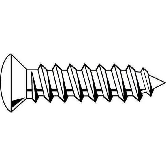 Sheet Metal Screw, #8 x 1-1/2 in, Zinc Plated Steel Oval Head Phillips Drive, 100 PK(696316-PG)