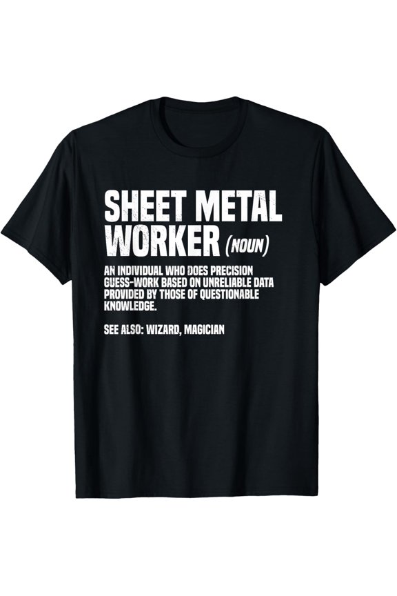 Sheet Metal Worker Blacksmith Metalworking Smith T-Shirt