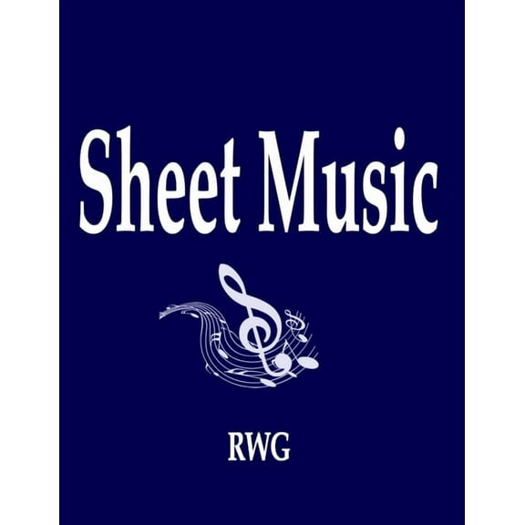 Sheet Music: 50 Pages 8.5" X 11", (Paperback)