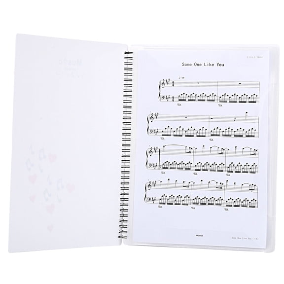 Sheet Music Folder Spirals Binder Organizers Sheet Music Binder Documents Holder Music Sheet File Paper Storage Folder