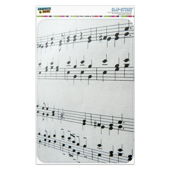 Sheet Music Musical Notes Score Musician Home Business Office Sign