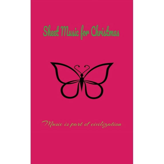 Sheet Music for Christmas, (Paperback)