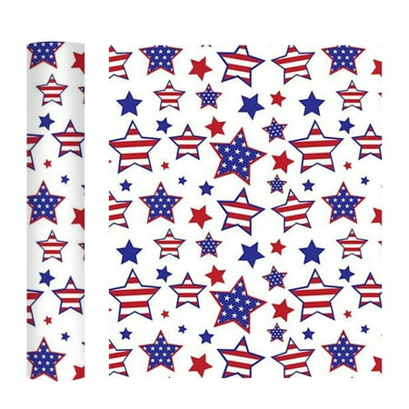 Sheet Patriotic Heat Transfer Vinyl Stickers 4th of July Iron on Vinyl HTV Patches American Flag Pattern Iron on Transfers Stickers for Independence Day Fabric T-Shirts Hat Bag DIY Crafts