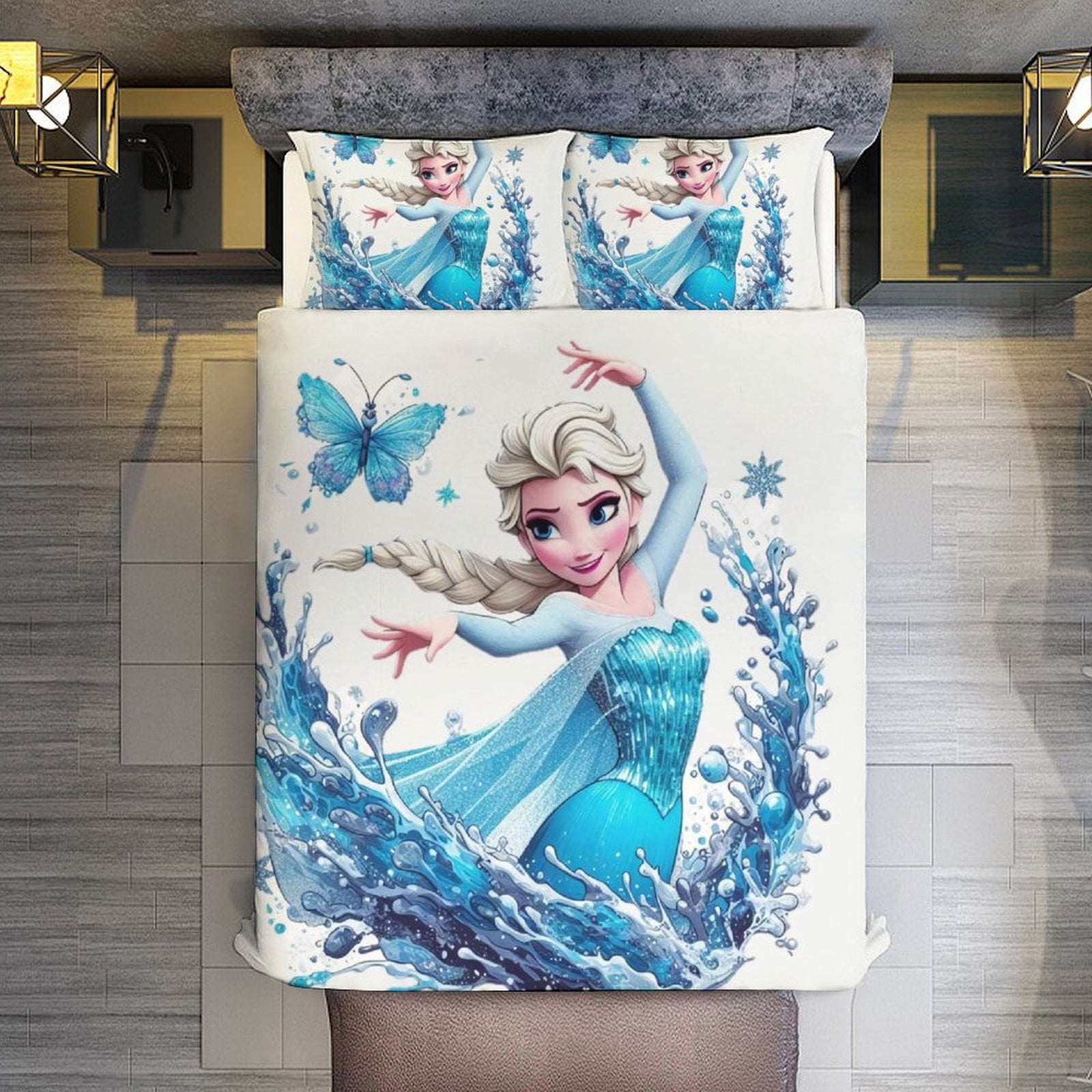 Sheet Queen Size,Frozen-Elsa Bed Sheets for Kids Boys Girls,Bedding Set ...
