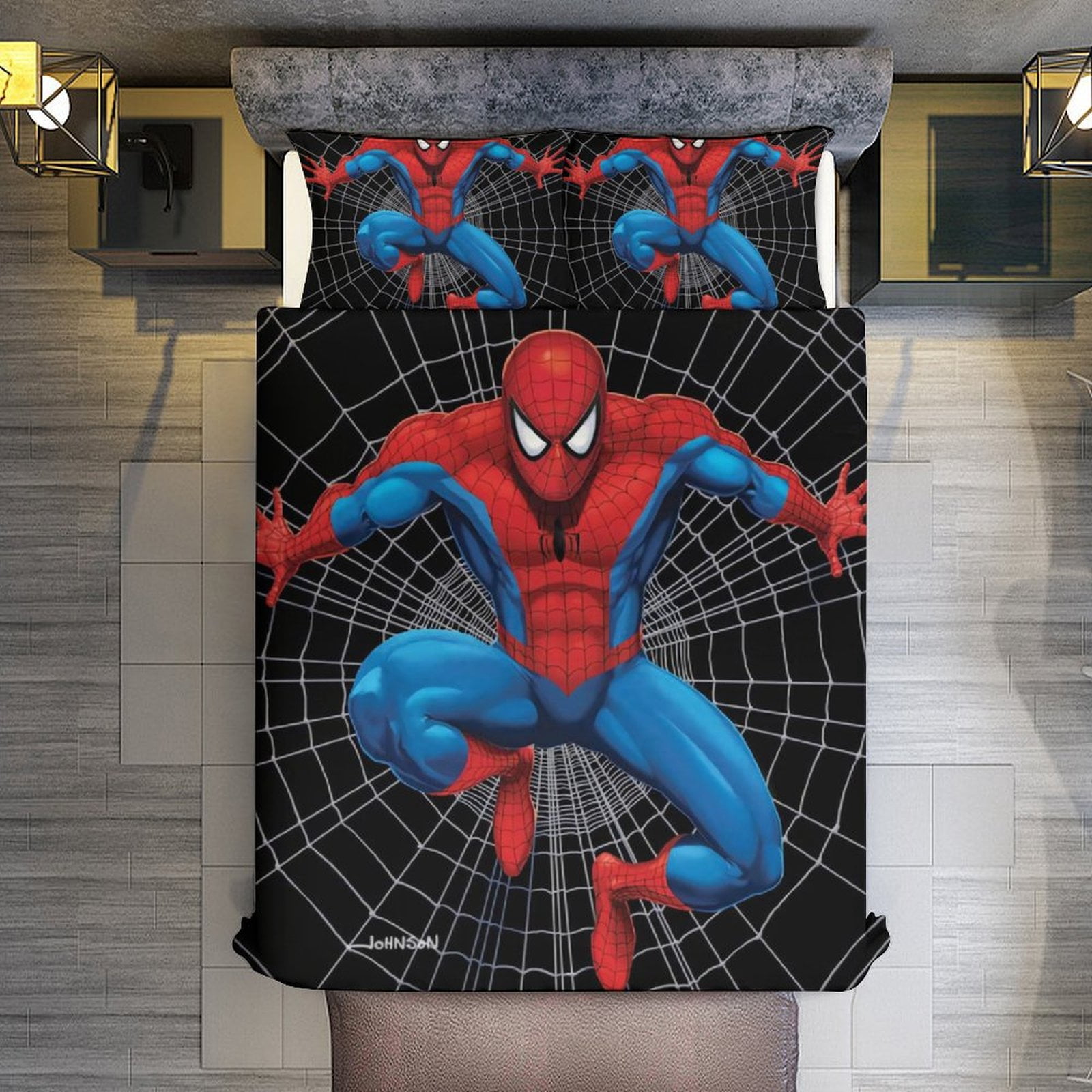 Spider Man Bed Sheet