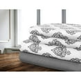 thumbnail image 1 of Sheet Set 4PC D Damask Printed Solid Grey, 1 of 2