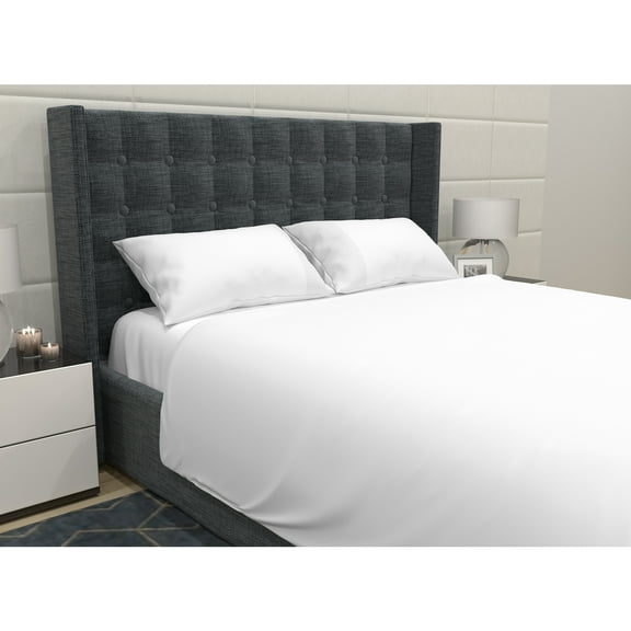 Sheet Set 4PC Q Solid White