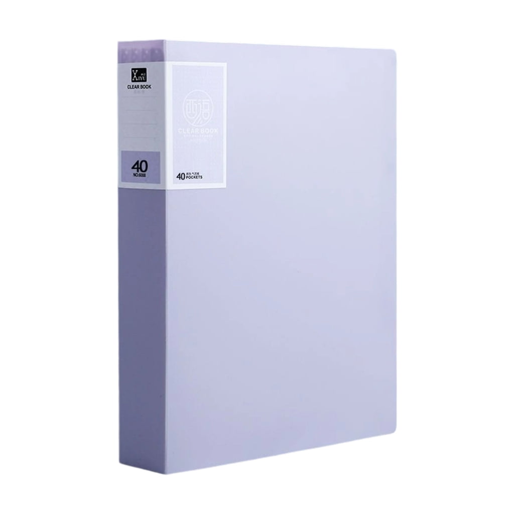 Insert Folder Sheet brochure, multi-layer transparent insert folder, 40 pages ...