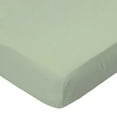 thumbnail image 1 of SheetWorld 100% Cotton Flannel Crib Sheet Set 28 x 52, Flannel - Sage, 1 of 4
