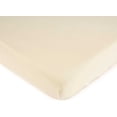 thumbnail image 1 of SheetWorld 100% Cotton Jersey Extra Deep Fitted Portable Mini Crib Sheet 24 x 38 x 5.5, Solid Ivory, 1 of 1