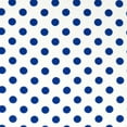 thumbnail image 1 of SheetWorld 100% Cotton Percale Crib Sheet Set 28 x 52, Royal Polka Dots - Includes Fitted, Flat, & Baby Pillow Case, 1 of 3