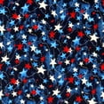 thumbnail image 1 of SheetWorld 100% Cotton Percale Extra Deep Fitted Portable Mini Crib Sheet 24 x 38 x 5.5, Patriotic Stars, 1 of 3