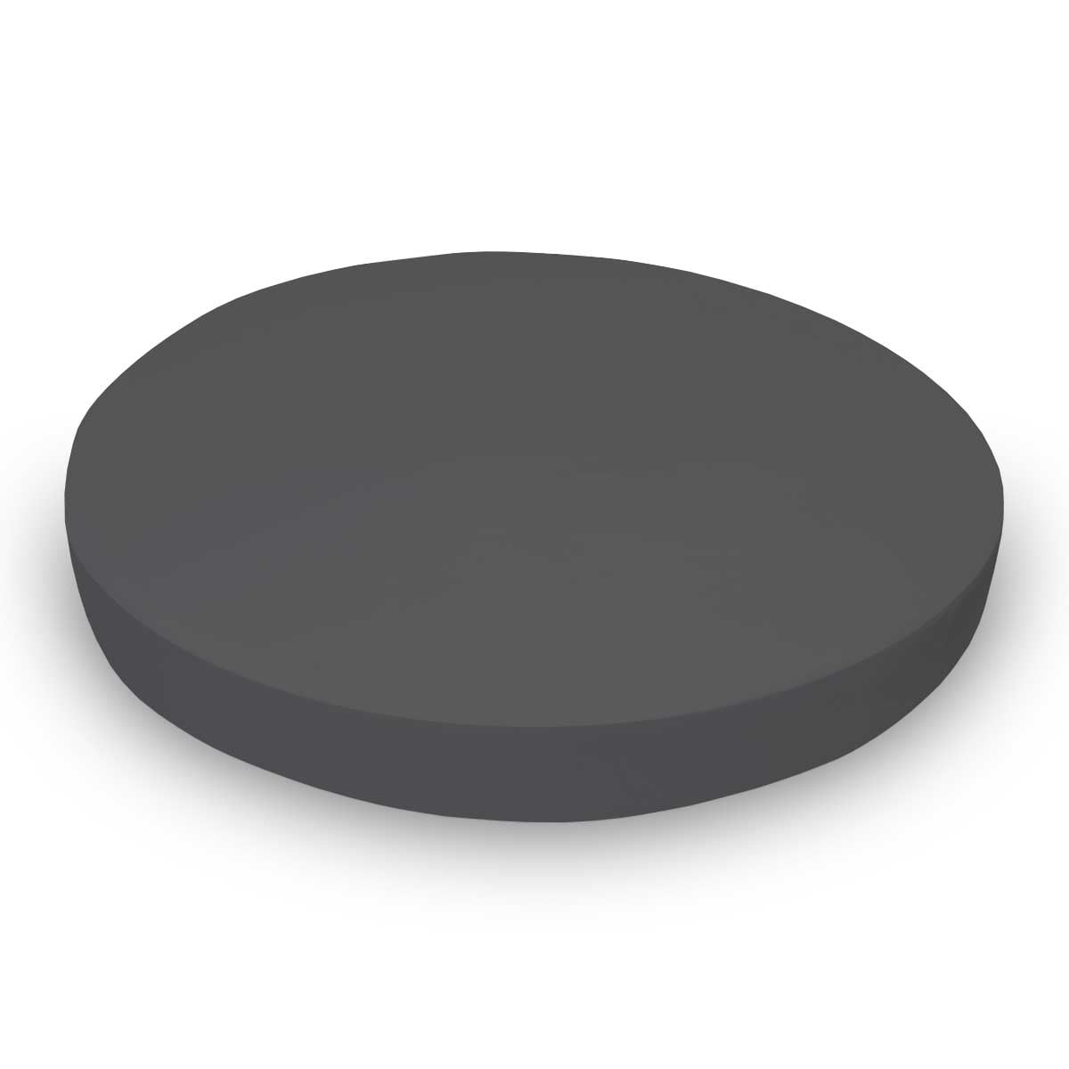 SheetWorld Fitted 100% Cotton Flannel Oval Crib Sheet, Fits Stokke Sleepi 26 x 47, Flannel - Dark Grey