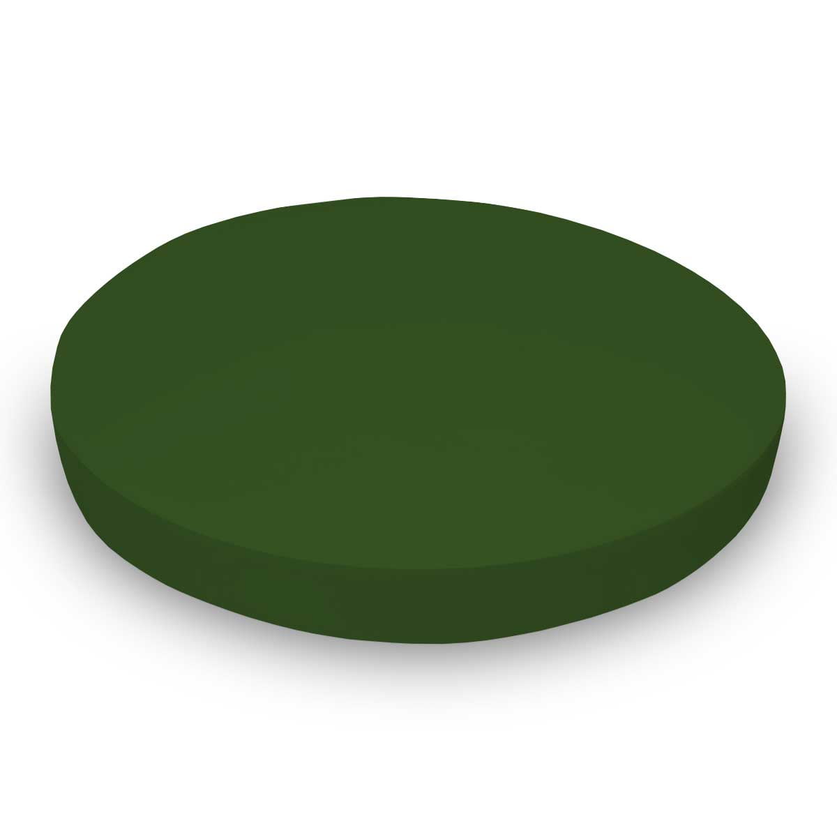 SheetWorld Fitted 100% Cotton Flannel Oval Crib Sheet, Fits Stokke Sleepi 26 x 47, Flannel - Hunter Green