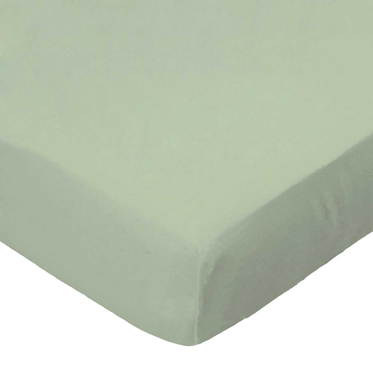 SheetWorld Fitted 100% Cotton Flannel Pack N Play Sheet 29 x 42, Flannel - Sage