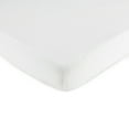 thumbnail image 1 of SheetWorld Fitted 100% Cotton Jersey Cradle Sheet 18 x 36, Solid White, 1 of 5