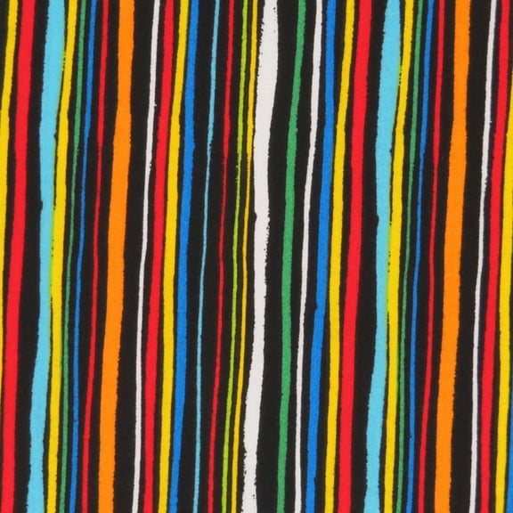 SheetWorld Fitted 100% Cotton Percale Bassinet Sheet 15 x 33, Colored Stripes Black
