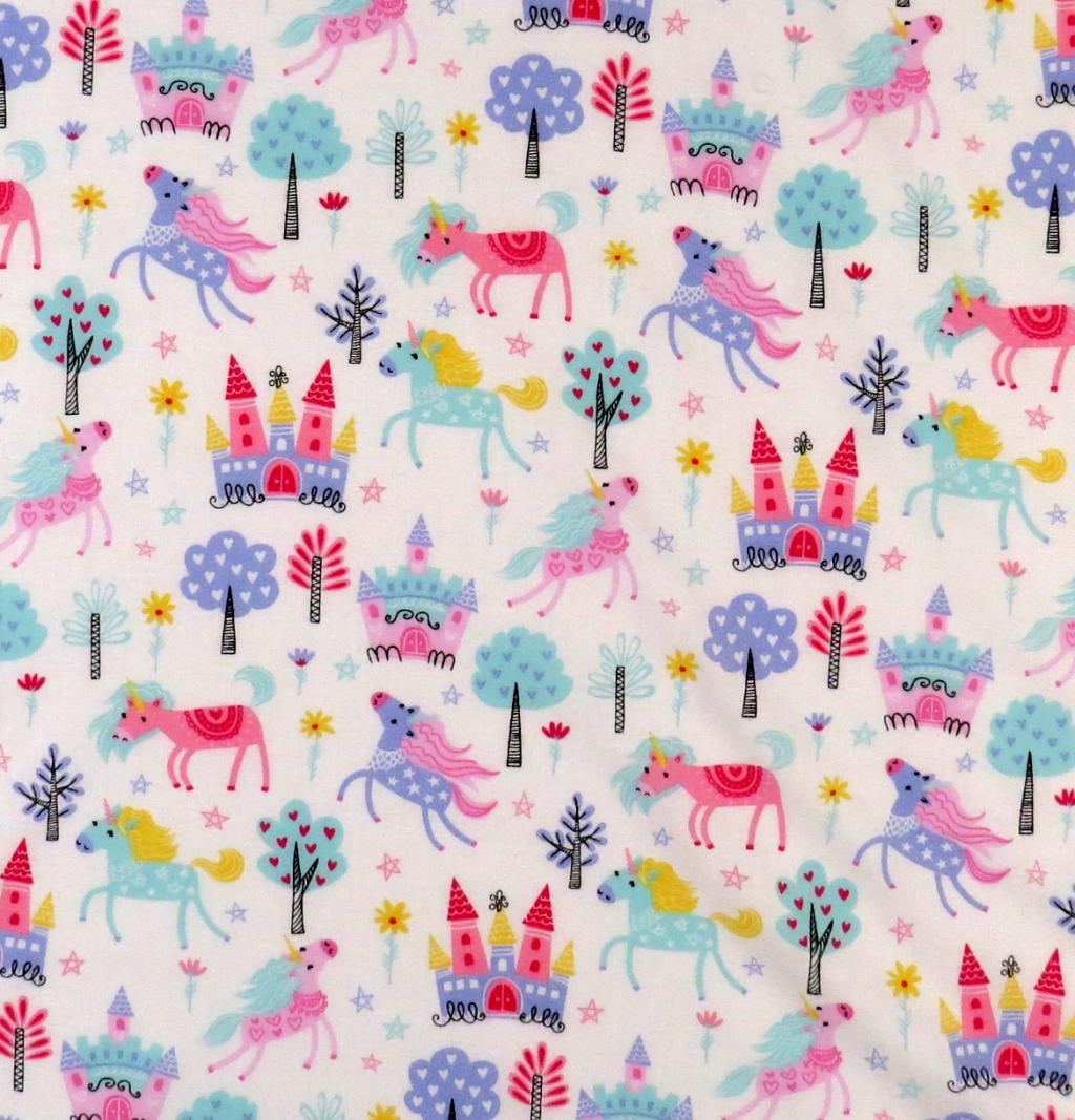 SheetWorld Fitted 100% Cotton Percale Oval Crib Sheet, Fits Stokke Sleepi 26 x 47, Unicorns