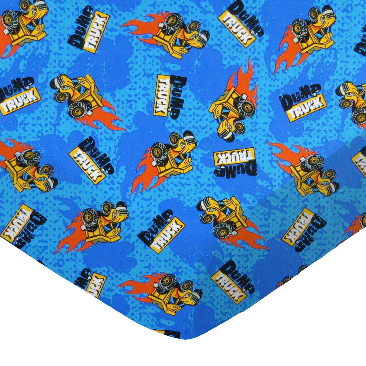 SheetWorld Fitted 100% Cotton Percale Pack N Play Sheet Fits Graco 27 x 39, Dump Trucks