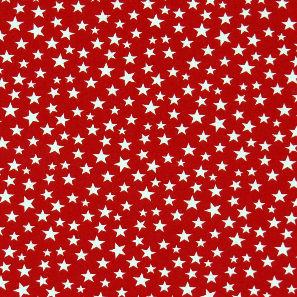 SheetWorld Fitted 100% Cotton Percale Pack N Play Sheet Fits Graco Square Play Yard 36 x 36, Stars Red