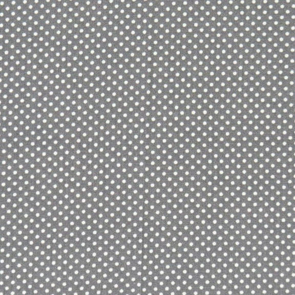 SheetWorld Fitted 100% Cotton Percale Square Play Yard Sheet Fits Joovy 38 x 38, Pindots Gray
