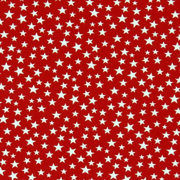 SheetWorld Fitted 100% Cotton Percale Square Play Yard Sheet Fits Joovy 38 x 38, Stars Red