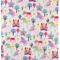 thumbnail image 1 of SheetWorld Fitted 100% Cotton Percale Square Play Yard Sheet Fits Joovy 38 x 38, Unicorns, 1 of 3