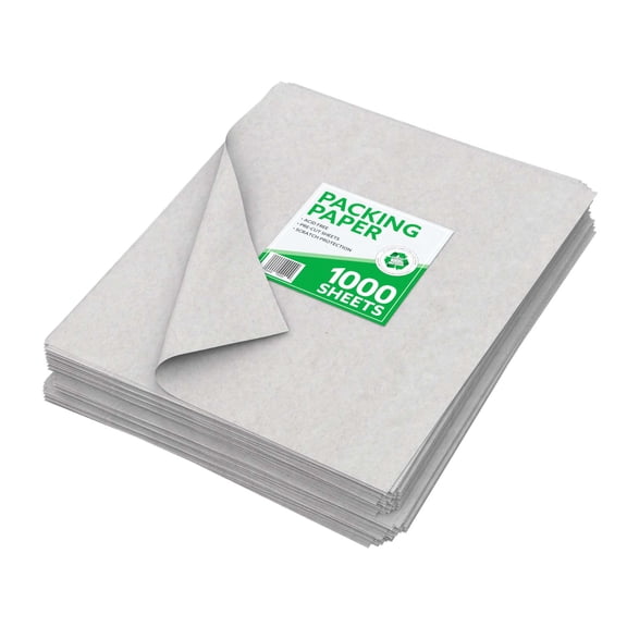 Sheeted Packing Paper, 24" x 30" per sheet, Bulk Pack, 1000 Sheets