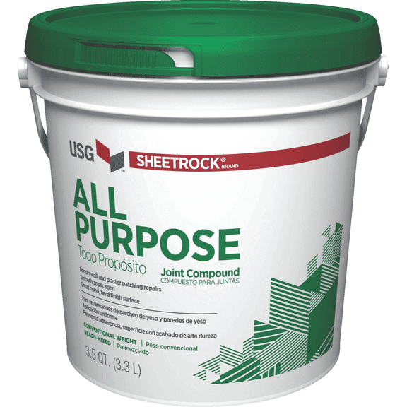 Sheetrock Pre-Mixed All-Purpose Drywall Joint Compound - Pack of 2 Residential Use, Standard Application