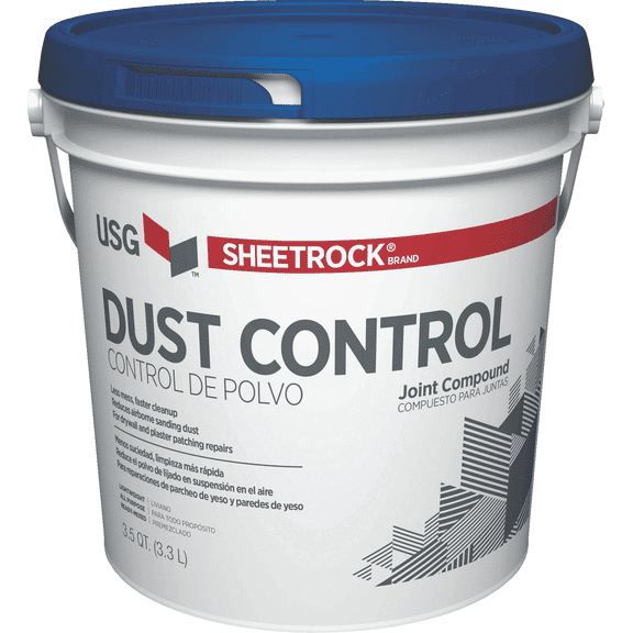 Sheetrock Pre-Mixed Lightweight All-Purpose Dust Control Drywall Joint Compound - Single Pack Residential Use, Standard Application