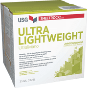 Sheetrock Pre-Mixed Ultra Lightweight All-Purpose Drywall Joint Compound - Pack of 2   Residential Use, Standard Application
