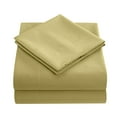 thumbnail image 1 of Sheets Three Piece Microfiber Bed Sheet Solid Color，Cool & Breathable Bed Sheets Grass Green, 1 of 1