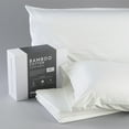 thumbnail image 1 of Sheets and Pillowcases Bamboo Cotton Sheets Soft and Smooth with Viscose from Bamboo Ivory Queen,Bed Sheets, 1 of 5