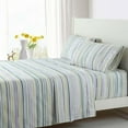 thumbnail image 1 of Sheetsnthigs 110gsm Microfiber Bed Sheets (Twin XL Size, Concept Print) 3pc Soft and Wrinkle Resistant Sheets Set with 15" Deep Pockets, 1 of 3