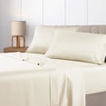 thumbnail image 1 of Sheetsnthings RV Sheet Set (RV King-Ivory) 100% Cotton 300 Thread Count 4pc Camper Sheets, 1 of 4