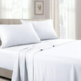 thumbnail image 1 of Sheetsnthings RV Short Queen Sheet Set (White) Soft Cotton Sateen Camper Sheets- Made in USA, 1 of 3