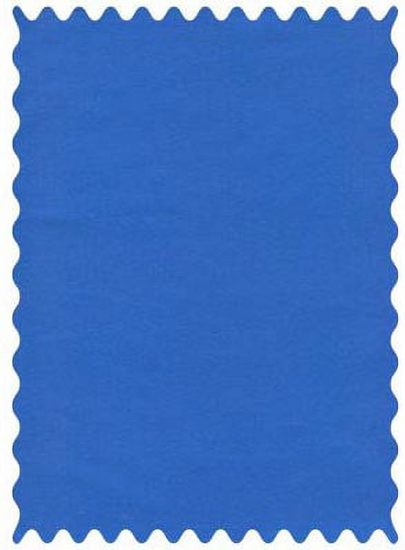 Sheetworld 100 Cotton Percale Fabric By The Yard, Royal Blue Woven, 36