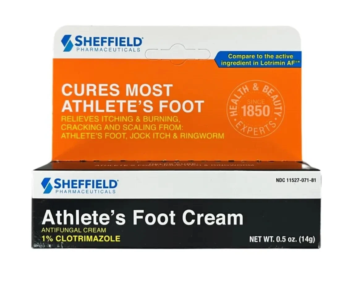 Sheffield Athlete'S Foot Cream Dr. Sheffield'S 14G. .5 Oz. Tube,1 Tube