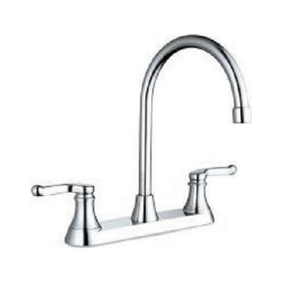 Sheffield Home 2-Handle 4" Centerset Kitchen Faucet, Polished Chrome