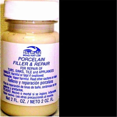 Fixture-Fix High Heat Porc-A-Fix Touch Up Glaze - Appliance White HH-1 For Repairs