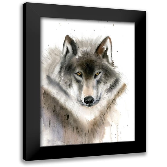 Shefranov, Olga 12x14 Black Modern Framed Museum Art Print Titled - Wolf II
