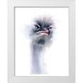 thumbnail image 1 of Shefranov, Olga 15x18 White Modern Wood Framed Museum Art Print Titled - Ostrich, 1 of 4