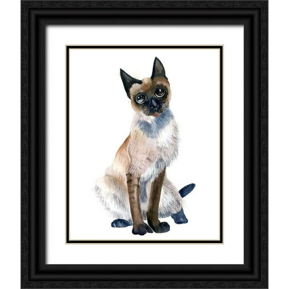 Shefranov, Olga 26x32 Black Ornate Wood Framed with Double Matting Museum Art Print Titled - Cat II