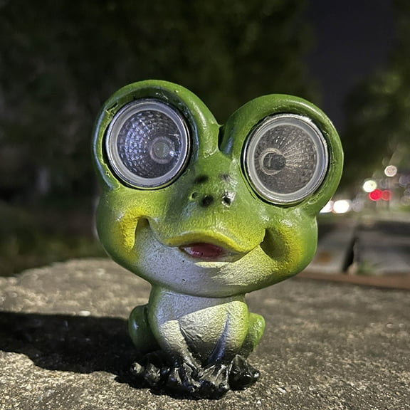 Sheghy Household Items Solar Garden Outdoor Statues, Statues Funny Home Decor, Garden Sculptures & Statues Solar Lamp,Garden Decorations For Patio,Yard, Porch, Ornament,Summertime for Less