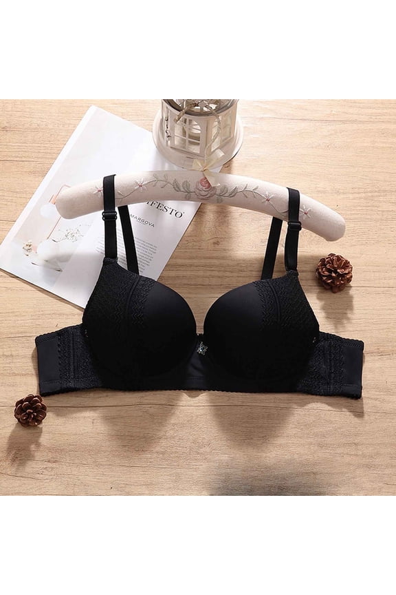 Ice Silk Sleep Bra-Wireless Comfort Support/Sports Bras,Black