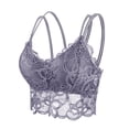 thumbnail image 1 of Sheghy Lace Racerback Sports Bra-Wireless Seamless Anti-Slip Comfort/Sport Bras Woman Clearance,Gray, 1 of 5