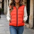thumbnail image 1 of Sheghy Winter Vests for Women Mid Length Hooded Diamond Quilted Casual Puffer Vest, 1 of 6