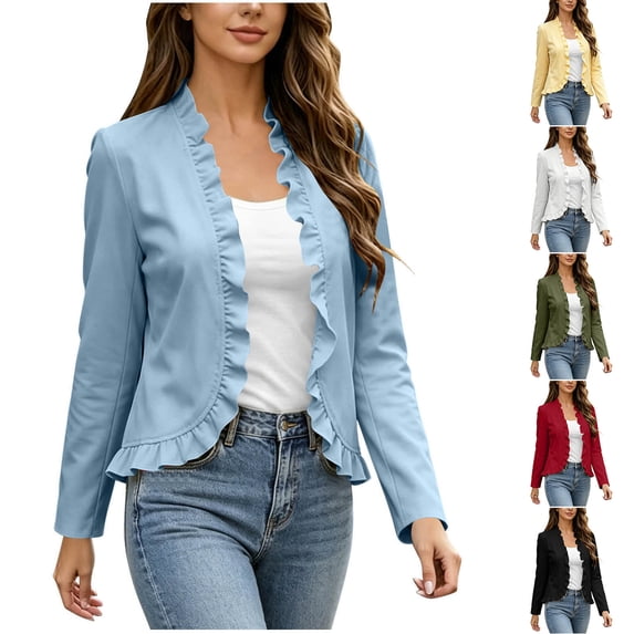 Sheghy Womens Raincoat for Women Wool Coat with Pockets Travel Coat Jacket with Pockets Red S