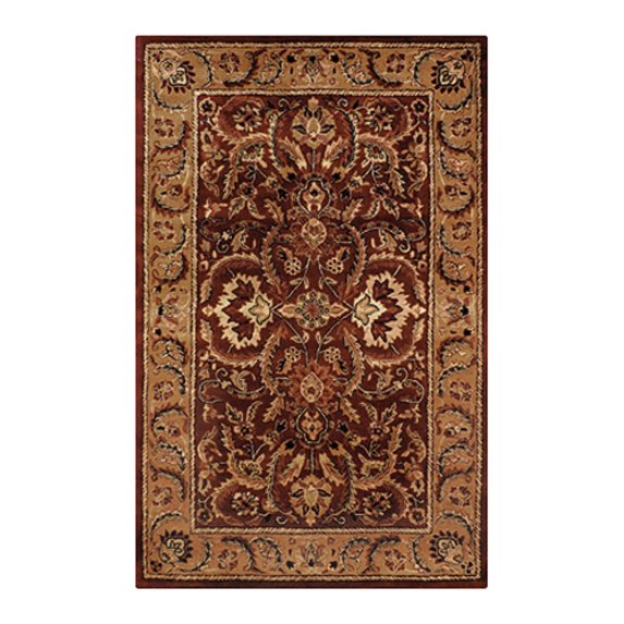 Shehran 5 x 8 ft. Indoor Area Rug - Burgandy